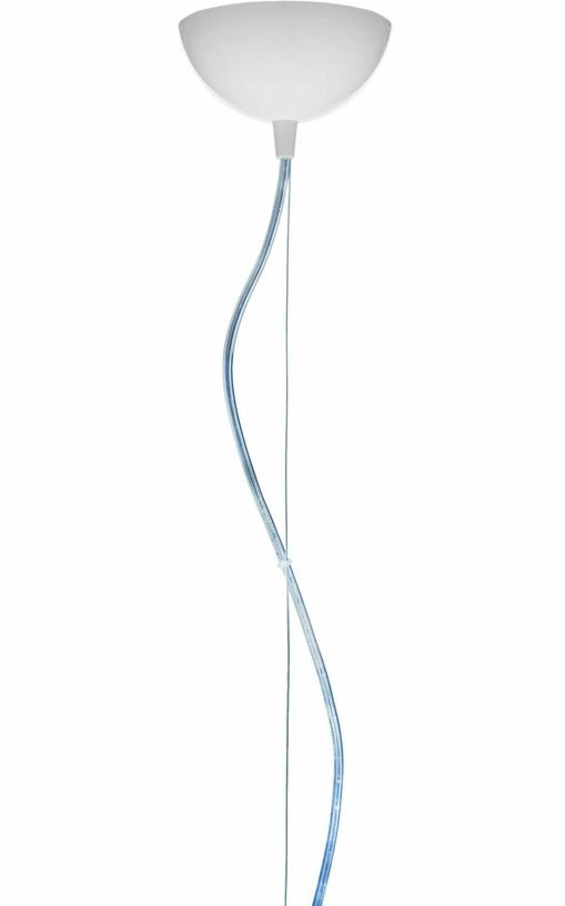 Suspension en plexiglas blanc brillant diam 38cm FL/Y - Kartell - The Cool Republic