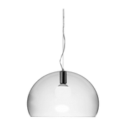 Suspension lamp in transparent plexiglas FL/Y - Kartell - The Cool Republic