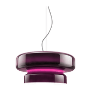 Suspension en polycarbonate teinté violet Bohemia 84 LED - Marset - The Cool Republic