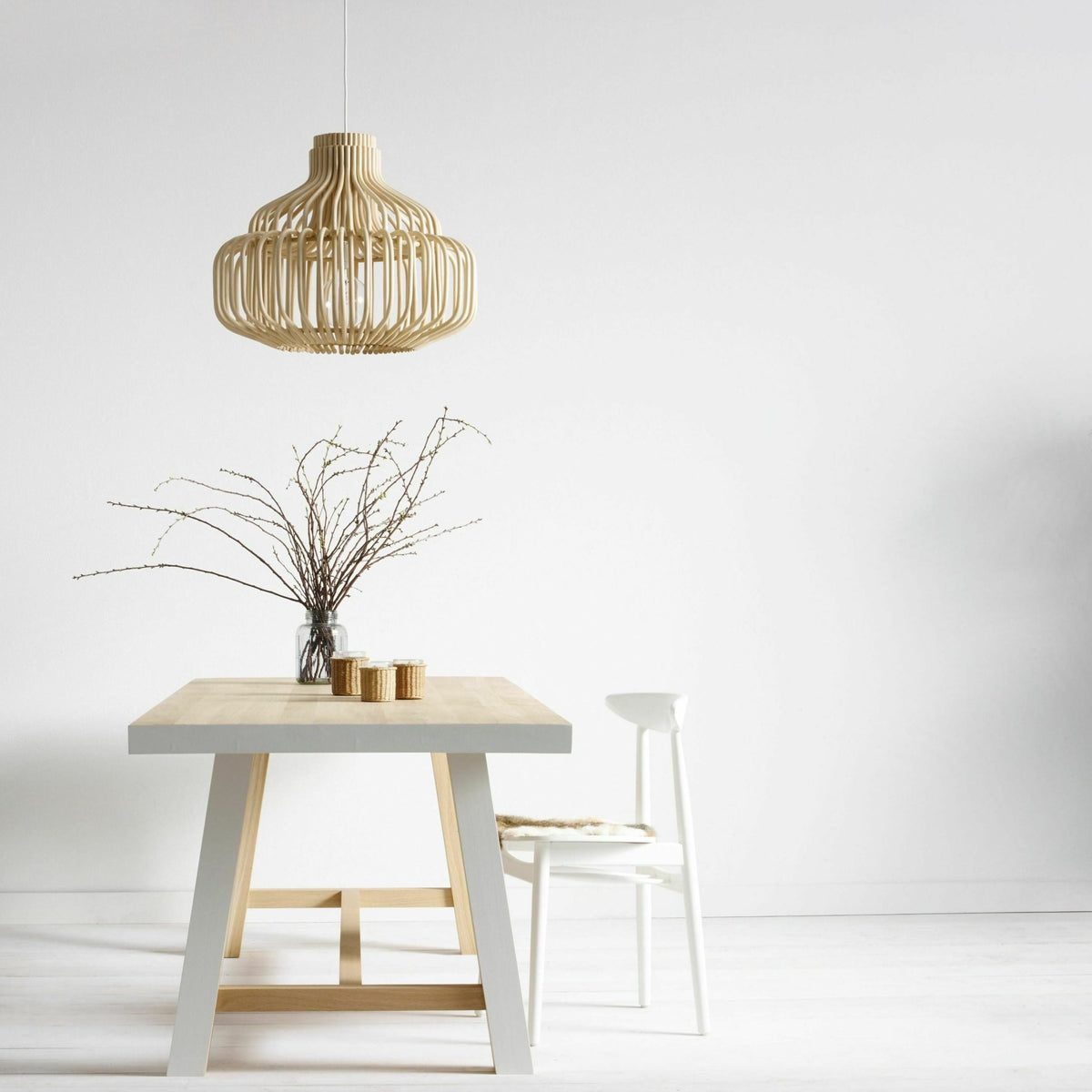 Suspension en rotin naturel Endless - Vincent Sheppard - The Cool Republic
