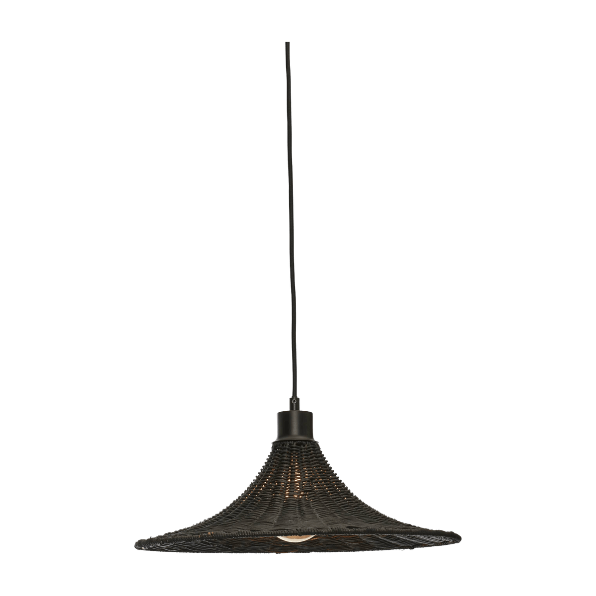 Suspension en rotin noir 40x12 cm Borabora - Good & Mojo - The Cool Republic