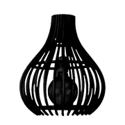 Suspension en rotin noir Mini Bulb - Vincent Sheppard - The Cool Republic