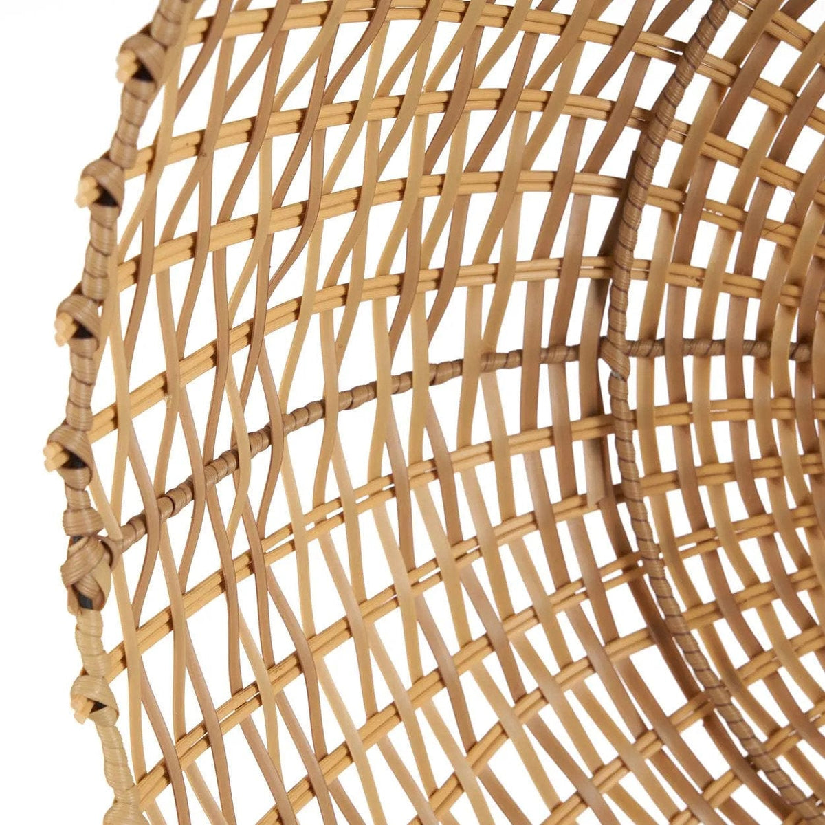 Suspension en rotin tressé beige 60cm Cloche - Bazar Bizar — vue 7