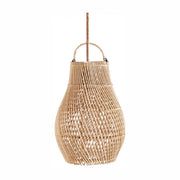 Suspension en rotin tressé naturel beige 20cm Piccolo - Bazar Bizar