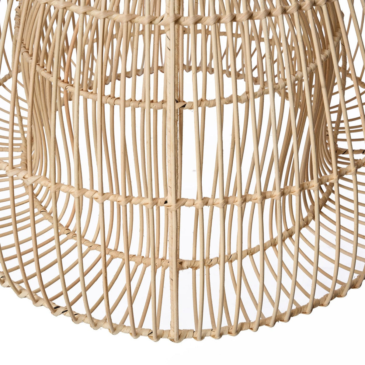 Suspension en rotin tressé naturel beige 50cm Matcha Whisk - Bazar Bizar — vue 7