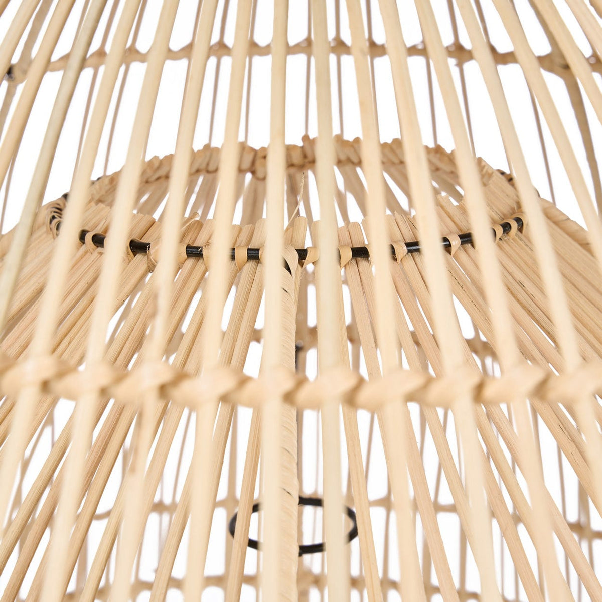 Suspension en rotin tressé naturel beige 82cm Matcha Whisk - Bazar Bizar — vue 6