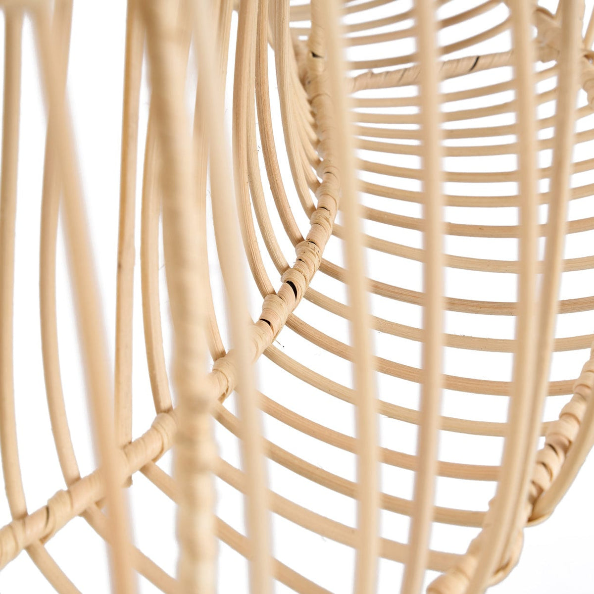 Suspension en rotin tressé naturel beige 82cm Matcha Whisk - Bazar Bizar — vue 8