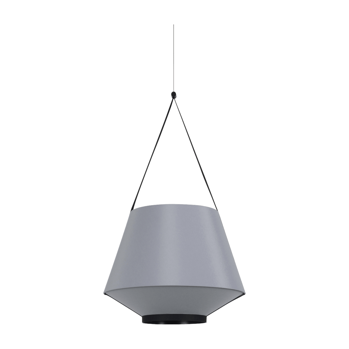 Suspension en tissu gris 45 cm CARRIE - Forestier - The Cool Republic