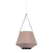 Suspension en tissu rose nude 45 cm CARRIE - Forestier - The Cool Republic
