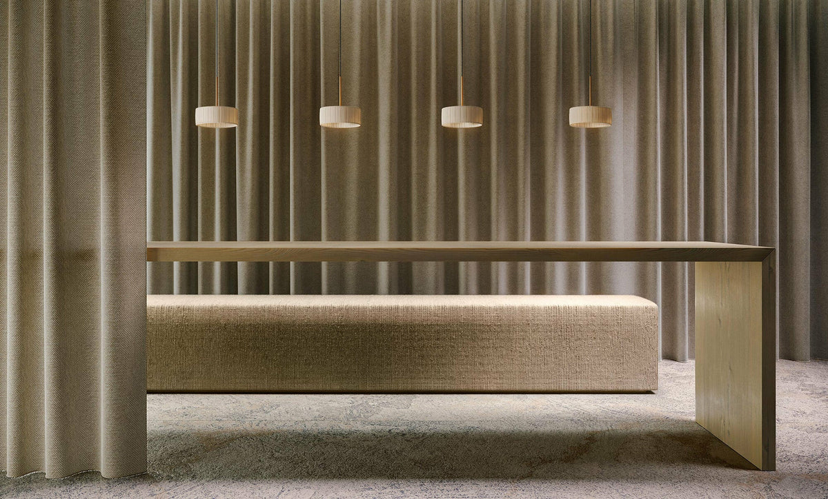 Bella titanium suspension lamp - Panzeri - The Cool Republic