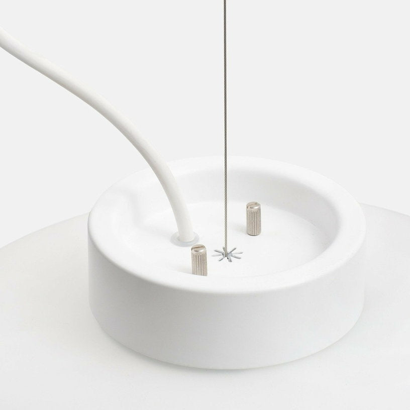 Suspension en verre blanc Dusk - Hem - The Cool Republic