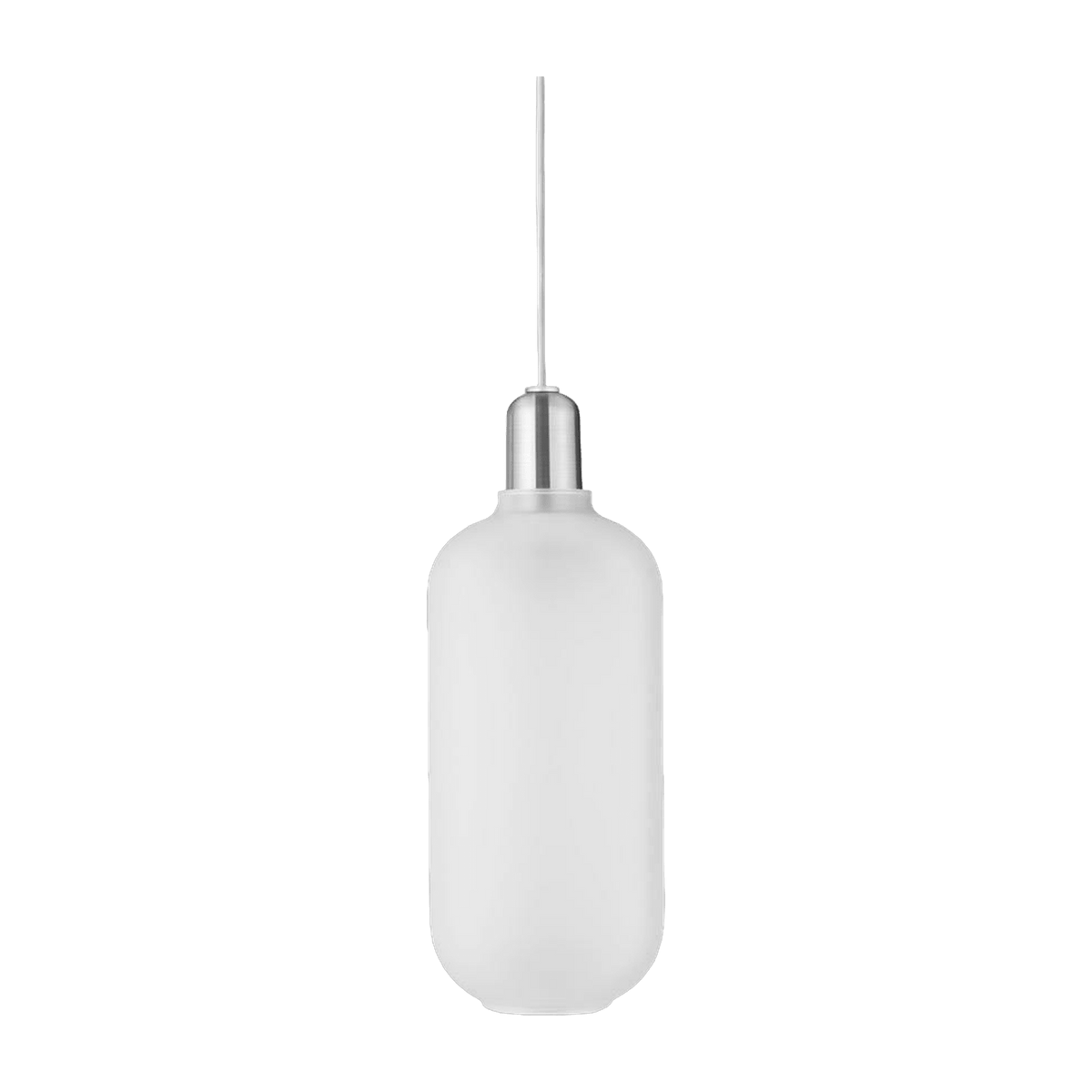 Suspension en verre blanc L Amp Eu - Normann Copenhagen - The Cool Republic