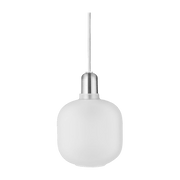 Suspension en verre blanc S Amp Eu - Normann Copenhagen - The Cool Republic