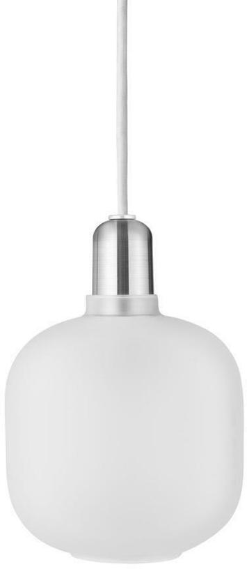 Suspension en verre blanc S Amp Eu - Normann Copenhagen - The Cool Republic