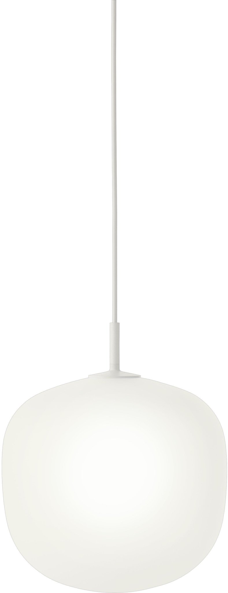 Suspension en verre blanche 25 cm Rime - Muuto - The Cool Republic