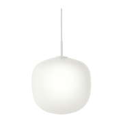 Suspension en verre blanche 37 cm Rime - Muuto - The Cool Republic