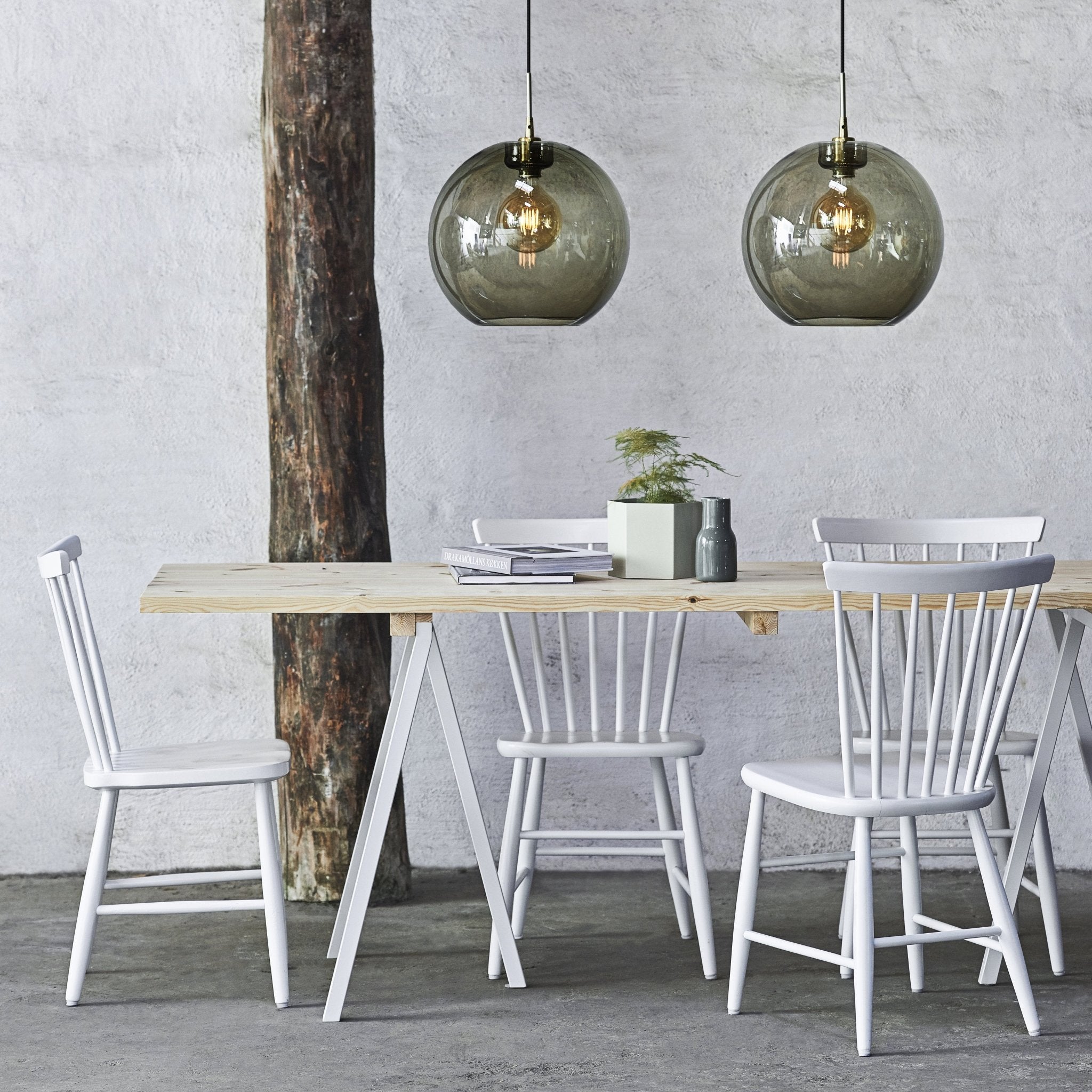 Suspension en verre et laiton 26 cm Gloria - Belid - The Cool Republic