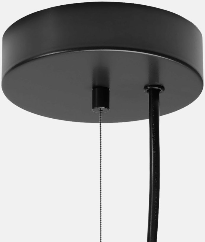 Suspension en verre gris mat Dusk - Hem - The Cool Republic