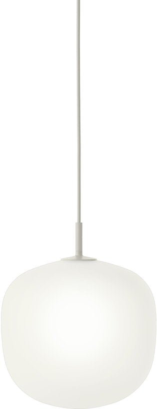 Suspension en verre grise 12 cm Rime - Muuto - The Cool Republic