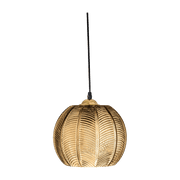 Suspension en verre marron 22 x 20 cm Adar - Bloomingville - The Cool Republic