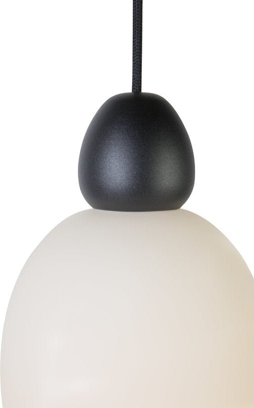 Suspension en verre noir Buddy - Belid - The Cool Republic