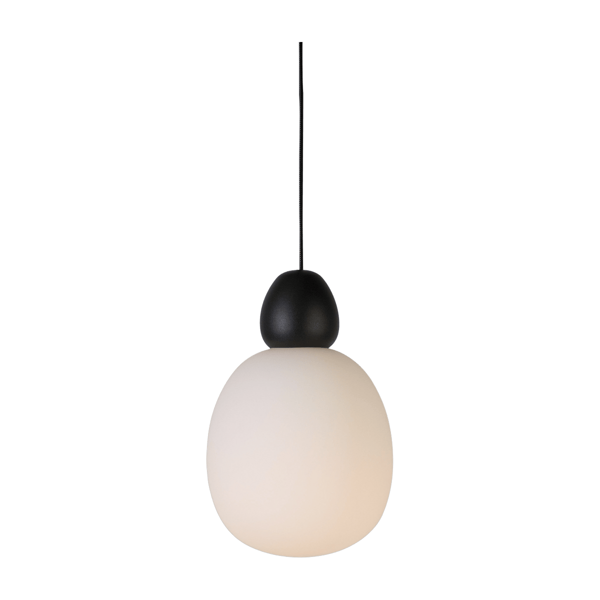 Suspension en verre noir Buddy - Belid - The Cool Republic