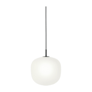 Suspension en verre noire 12 cm Rime - Muuto - The Cool Republic