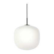 Suspension en verre noire 37 cm Rime - Muuto - The Cool Republic