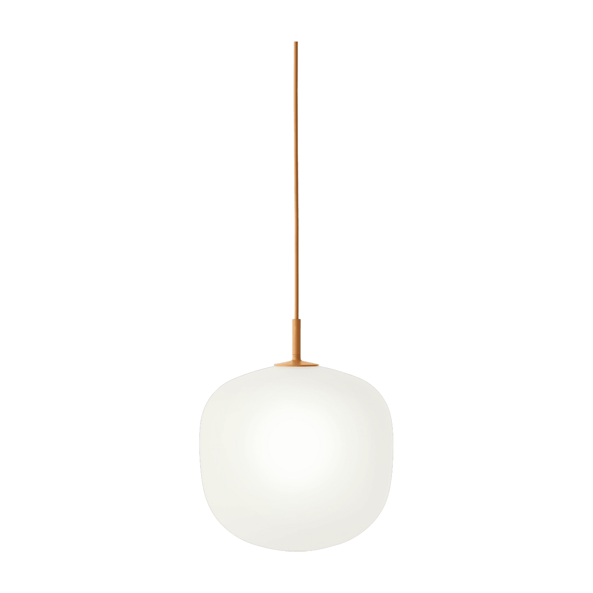 Suspension en verre orange 25 cm Rime - Muuto - The Cool Republic