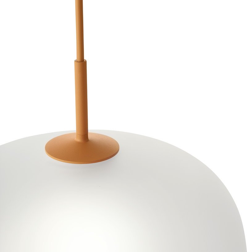 Suspension en verre orange 37 cm Rime - Muuto - The Cool Republic
