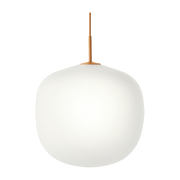 Suspension en verre orange 45 cm Rime - Muuto - The Cool Republic