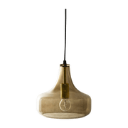 Brown tinted glass suspension Yuser - Bloomingville - The Cool Republic