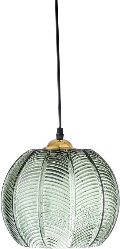 Suspension en verre verte Adar - Bloomingville - The Cool Republic