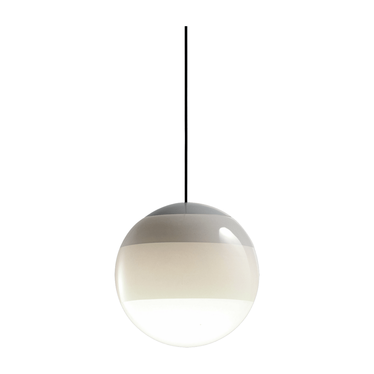 Suspension globe 13,5 cm blanc Dipping Light - Marset - The Cool Republic
