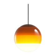 Suspension globe 20 cm ambre Dipping Light - Marset - The Cool Republic