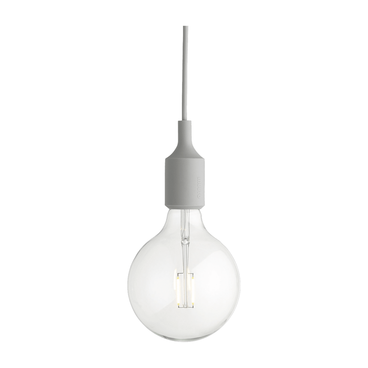Suspension gris clair E27 - Muuto - The Cool Republic