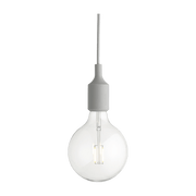 Suspension gris clair E27 - Muuto - The Cool Republic