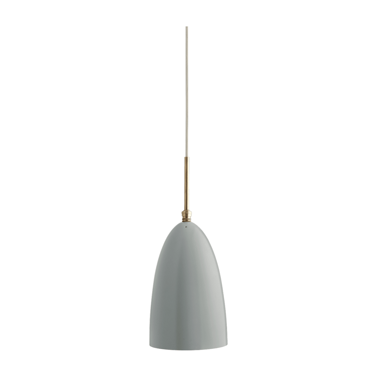 Suspension lamp gris clair Gräshoppa - Gubi - The Cool Republic