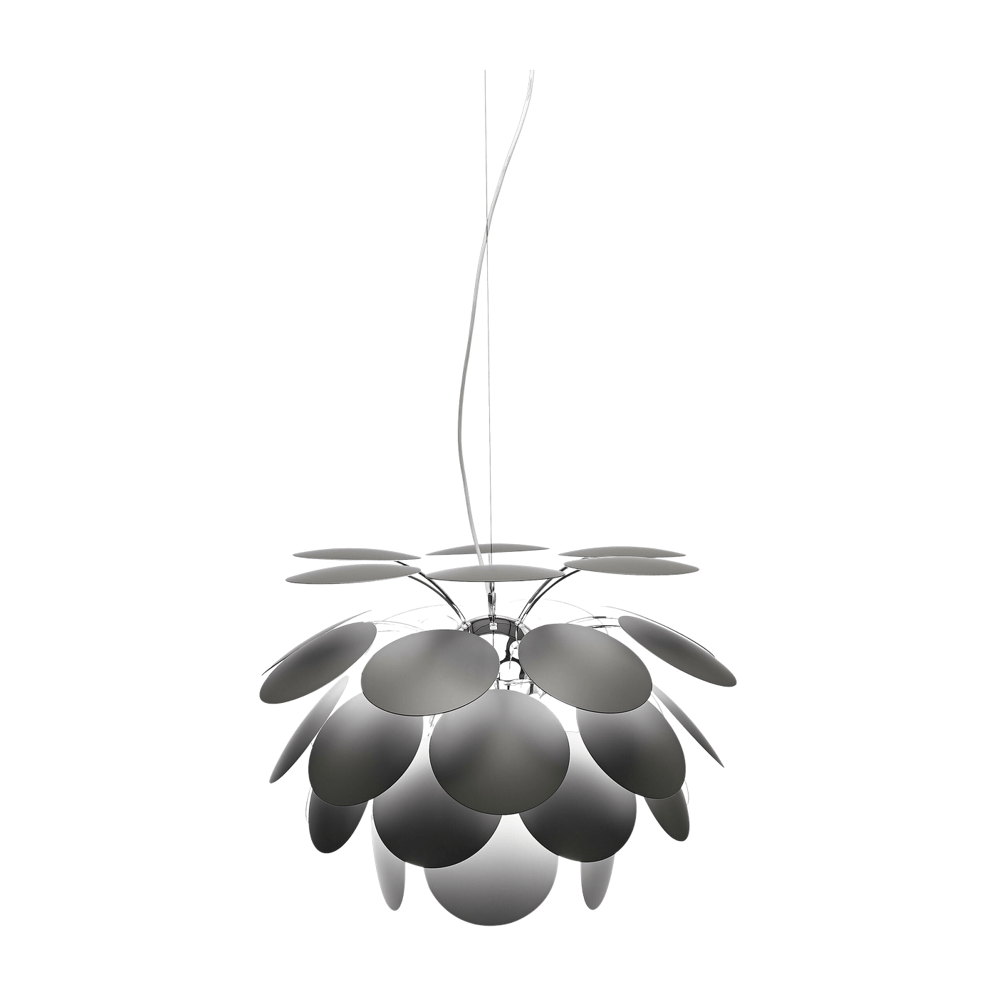 Suspension gris matte Discocó 68 - Marset - The Cool Republic