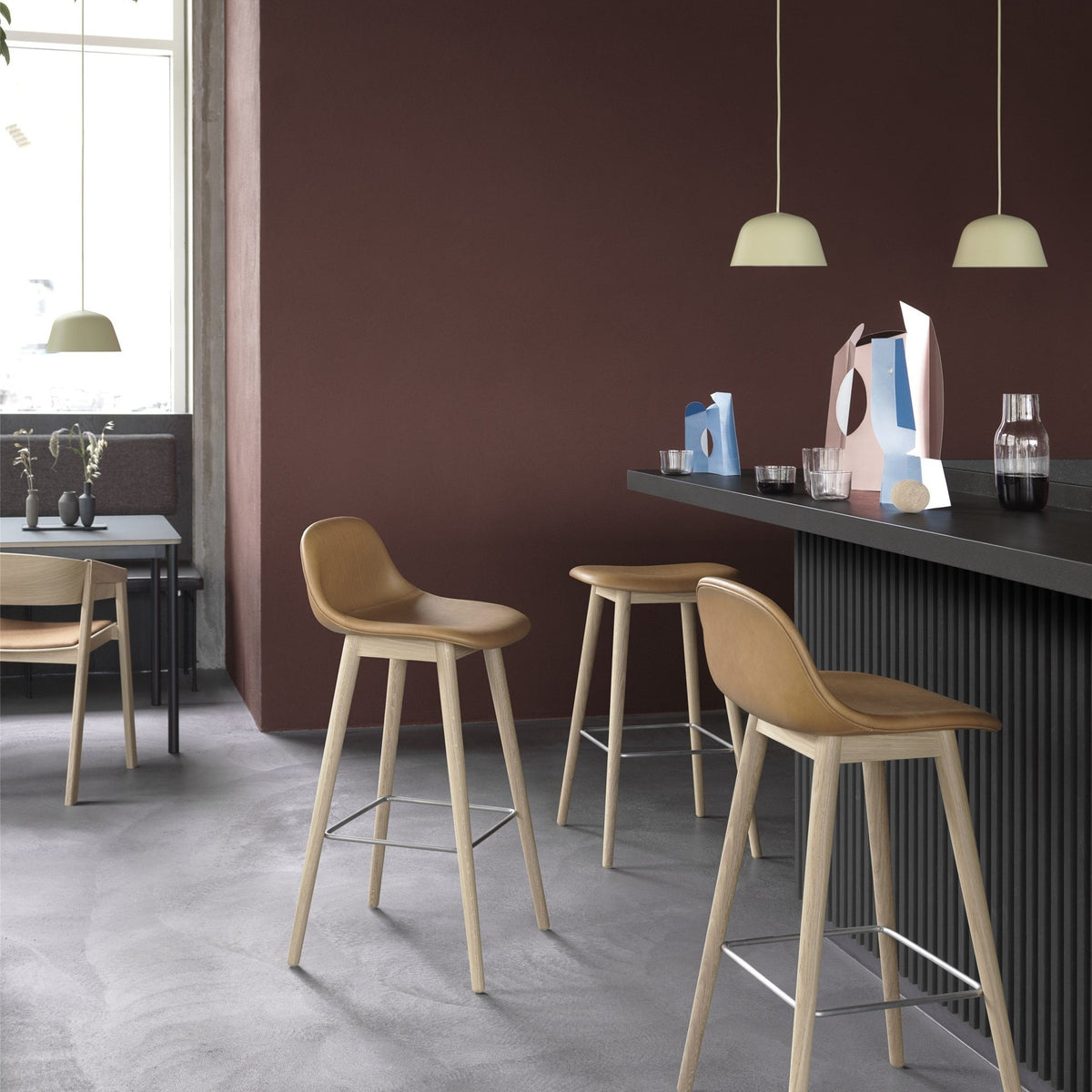 Suspension grise 25 cm Ambit - Muuto - The Cool Republic