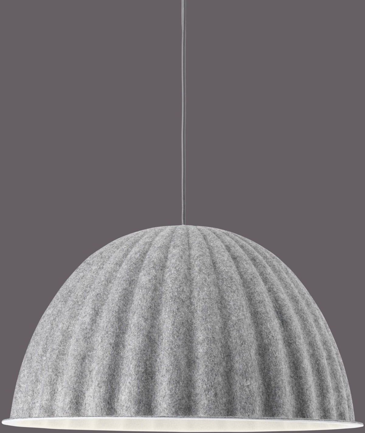 Suspension grise 82 cm Under the Bell - Muuto - The Cool Republic