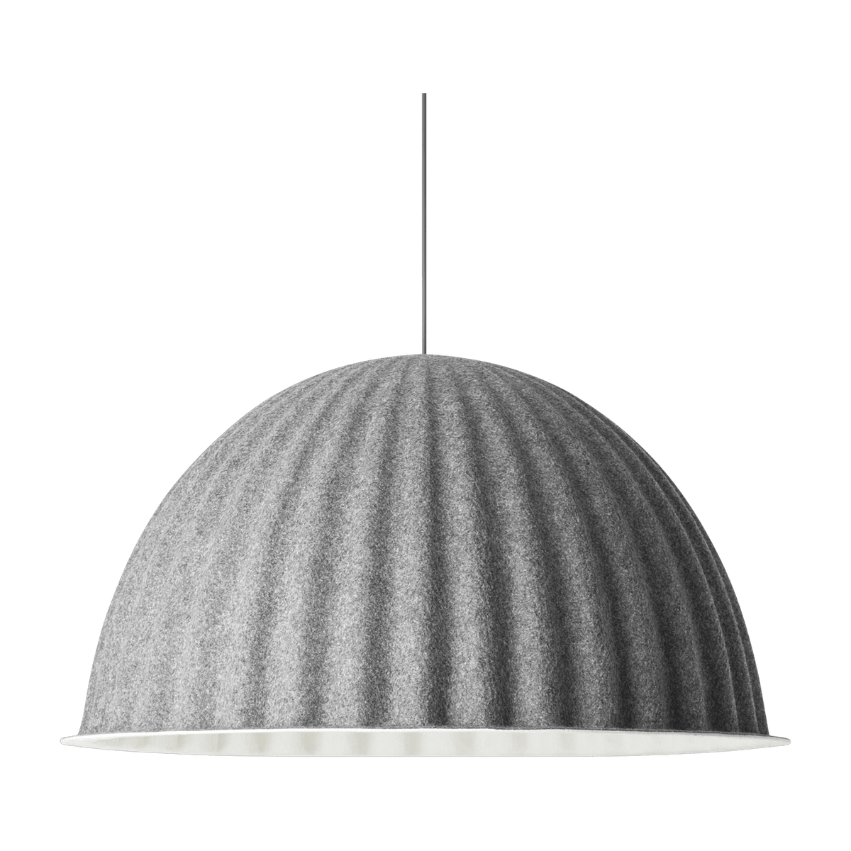 Suspension grise 82 cm Under the Bell - Muuto - The Cool Republic
