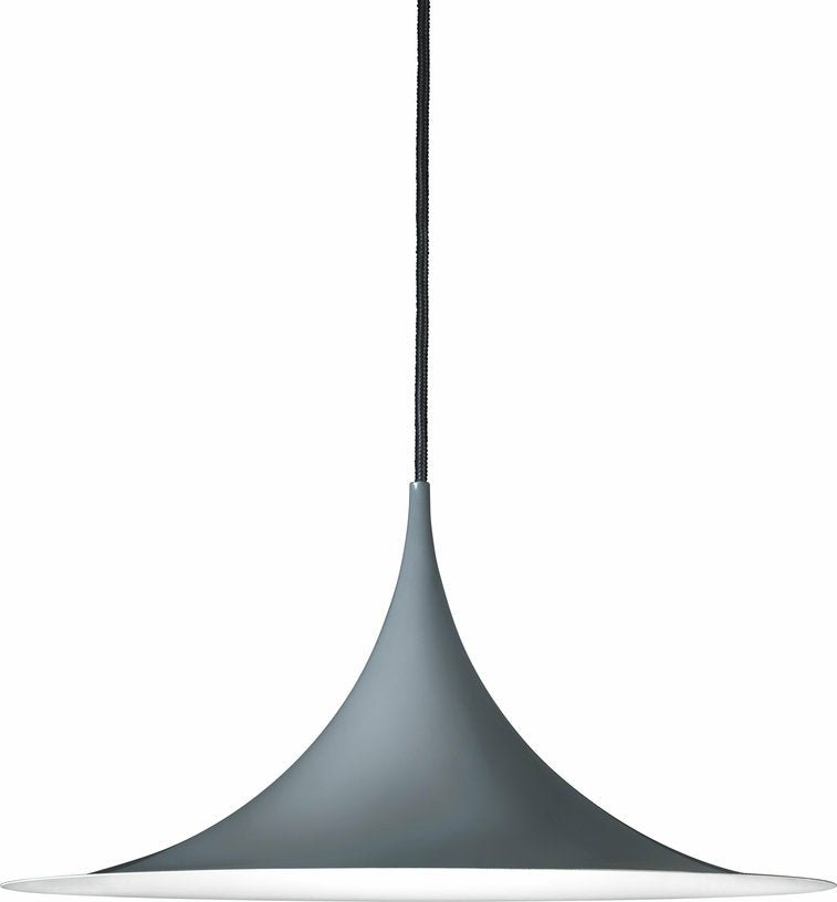 Suspension grise 90 cm Semi Pendant - Gubi - The Cool Republic