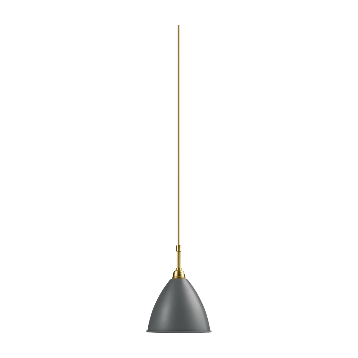 Grey wall lamp base gold brass 16cm BL9 - Gubi - The Cool Republic