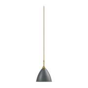 Grey wall lamp base gold brass 16cm BL9 - Gubi - The Cool Republic