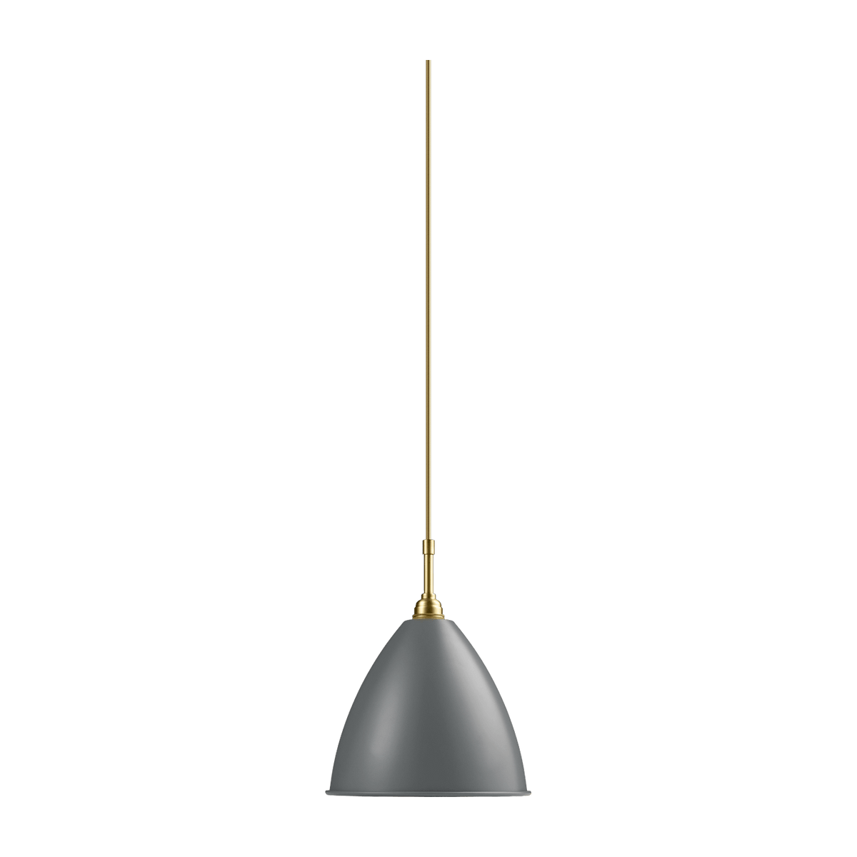 Grey wall lamp base gold brass 21cm BL9 - Gubi - The Cool Republic