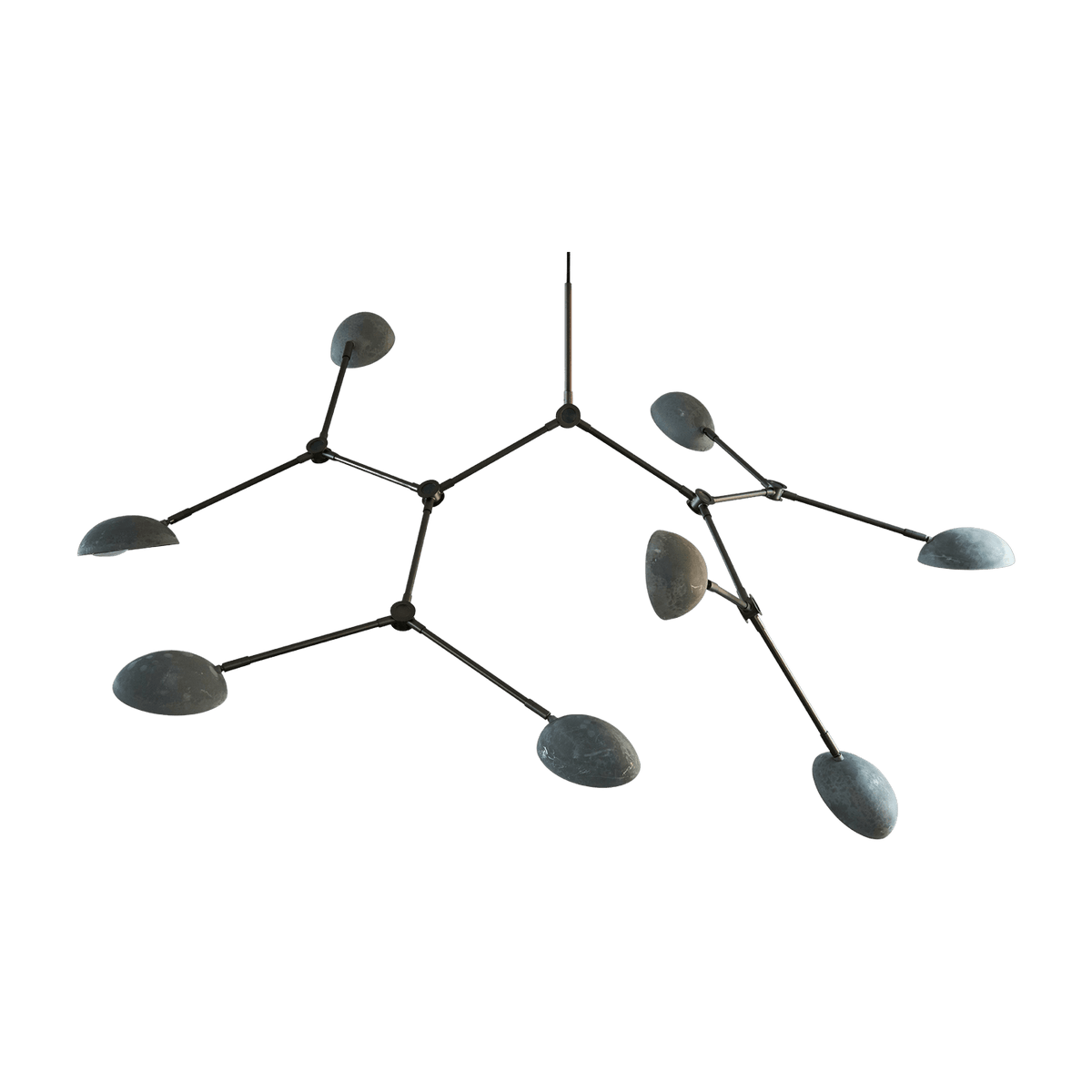 Suspension grise Drop Chandelier - 101 Copenhagen - The Cool Republic