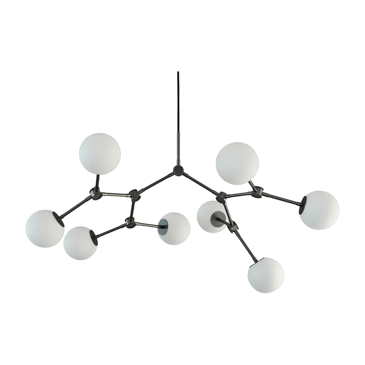 Suspension grise Drop Chandelier Mini - 101 Copenhagen - The Cool Republic