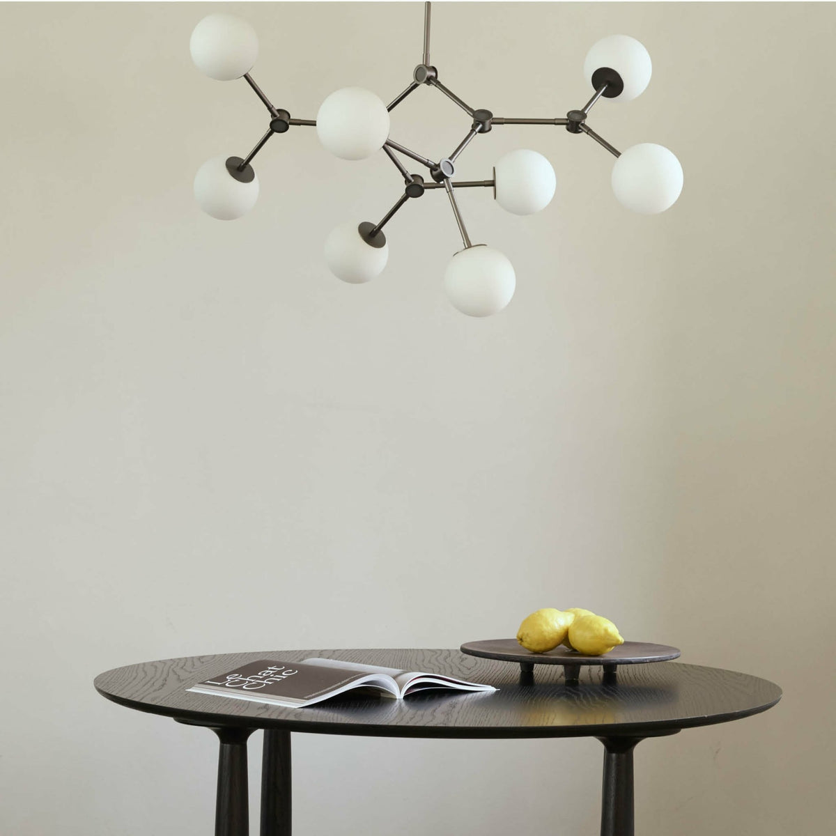 Suspension grise Drop Chandelier Mini - 101 Copenhagen - The Cool Republic