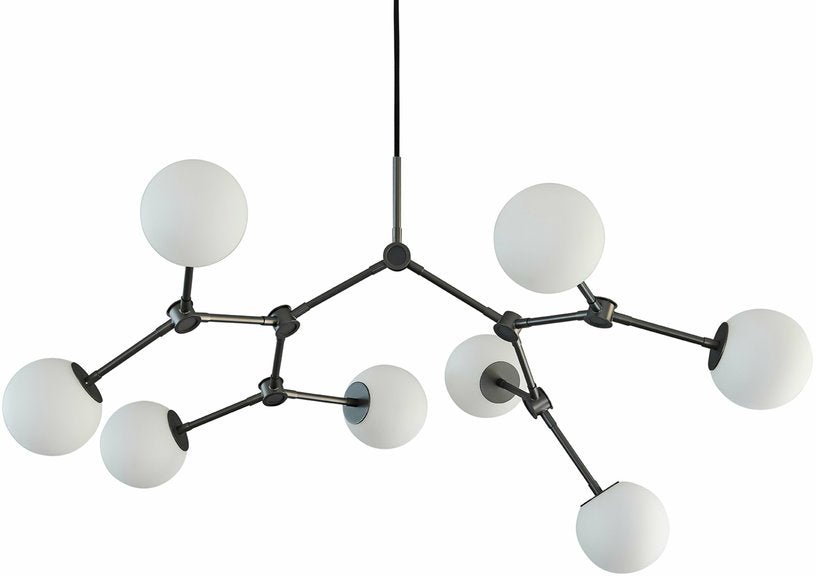 Suspension grise Drop Chandelier Mini - 101 Copenhagen - The Cool Republic